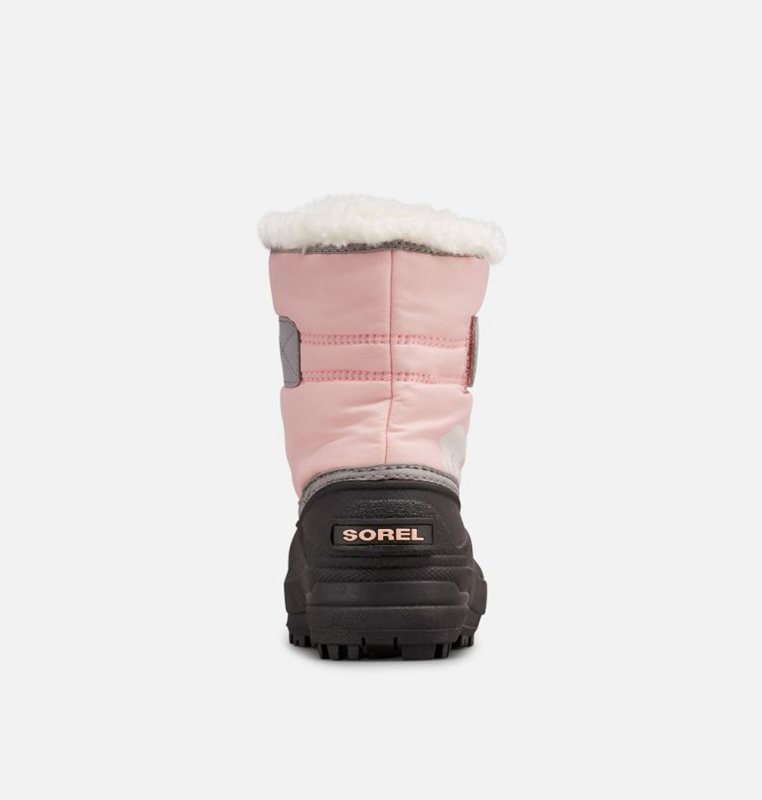 Sorel Çocuk Childrens Commander™ - Kar Botu Pembe/Siyah - 072-HSNROD